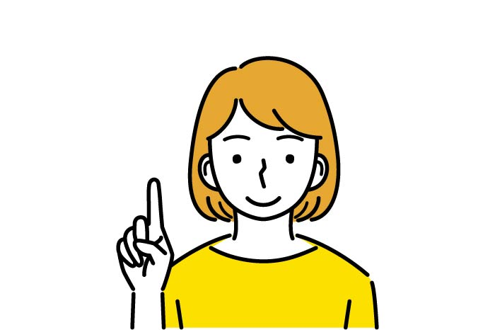 女の人のイラスト